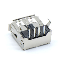 USB2.0 AF DIP 打青蛙脚 后盖外扣式 有边