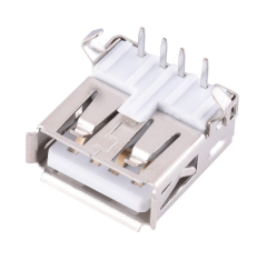 USB2.0 AF DIP 打青蛙脚 后盖外扣式 有边