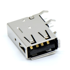 USB2.0 AF 单层 90度 侧插