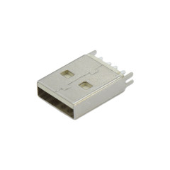 USB2.0 AM夹板式0.8mm L=17.5mm
