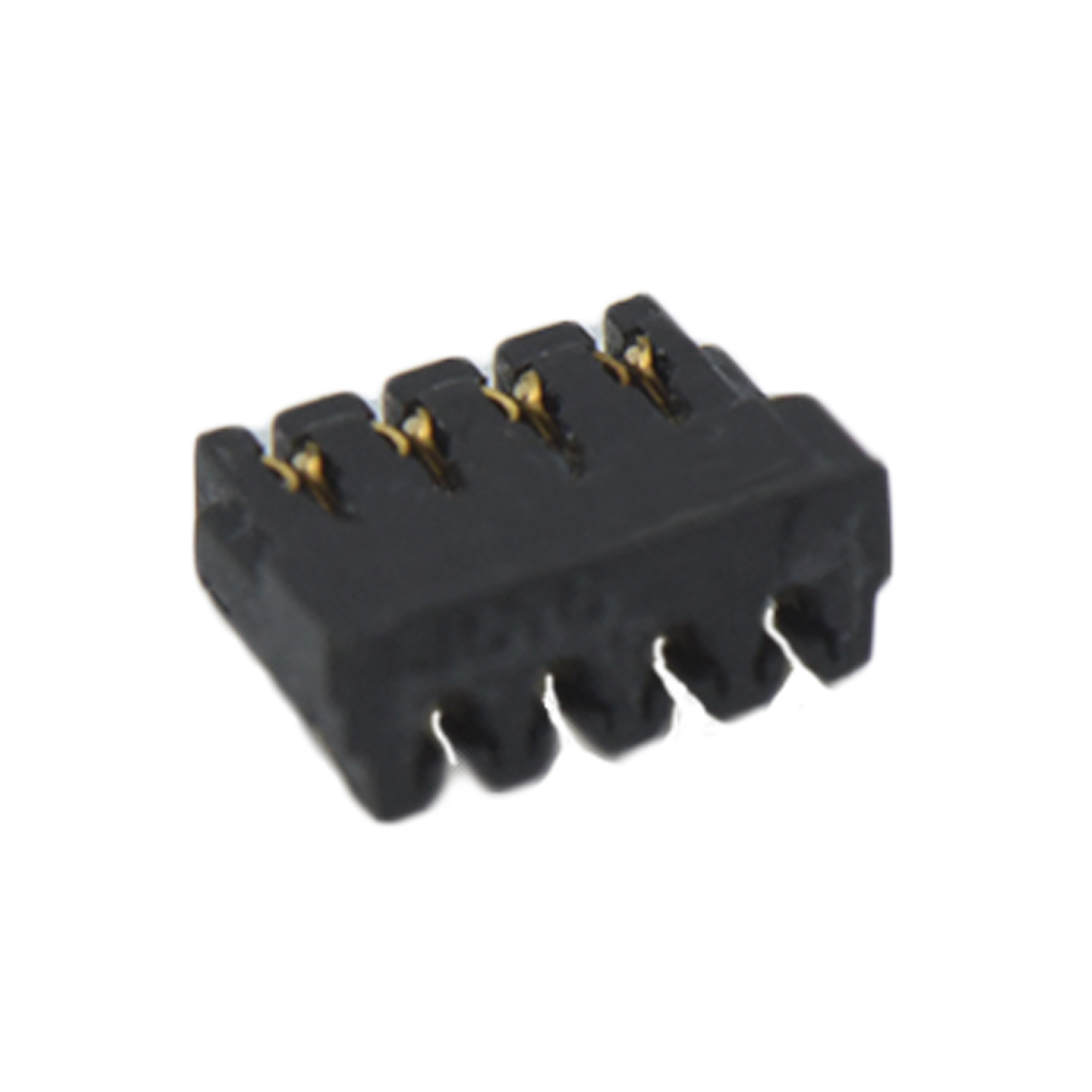 0.8刺破成品 4Pin 无台阶/镀全金1u"/黑色无卤/管装 HF