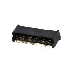 52 位置 母头 连接器 PCI Express 迷你型卡 镀金 0.80mm