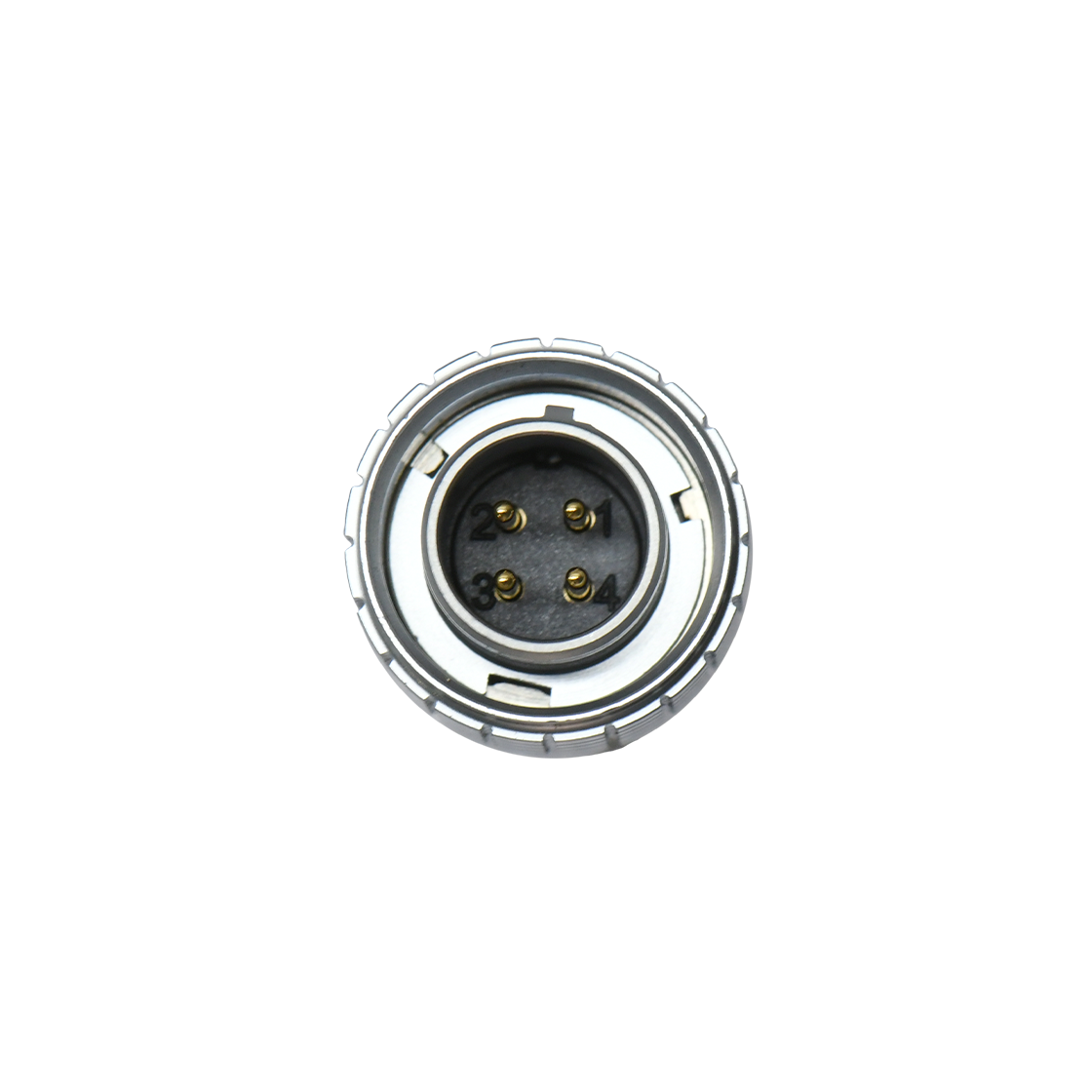 DF12系列 航空插头 4芯直式电缆公插头 焊线式 电缆直径4-6.5mm