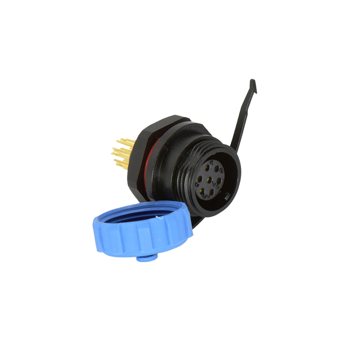 DP13系列 航空插头 7芯后螺母母插座