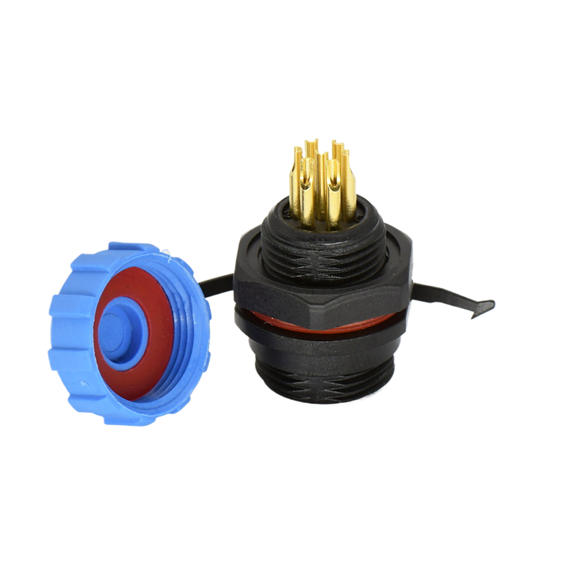 DP13系列 航空插头 7芯后螺母母插座