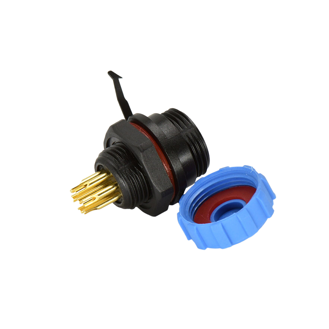 DP13系列 航空插头 7芯后螺母母插座