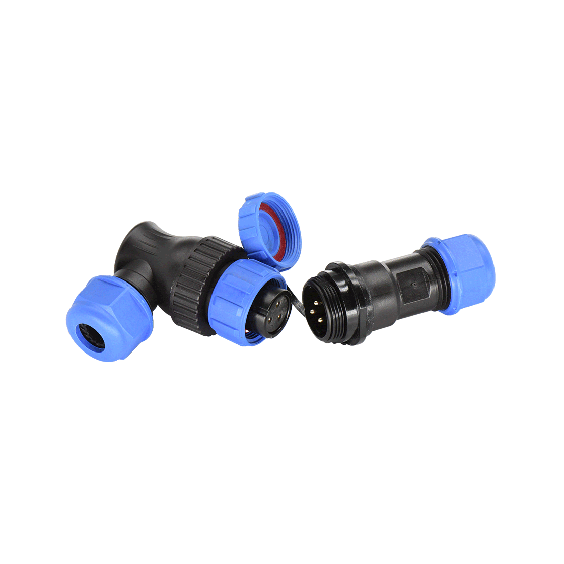 DP17系列 航空插头 3芯电缆对接公插座 电缆直径7-10mm