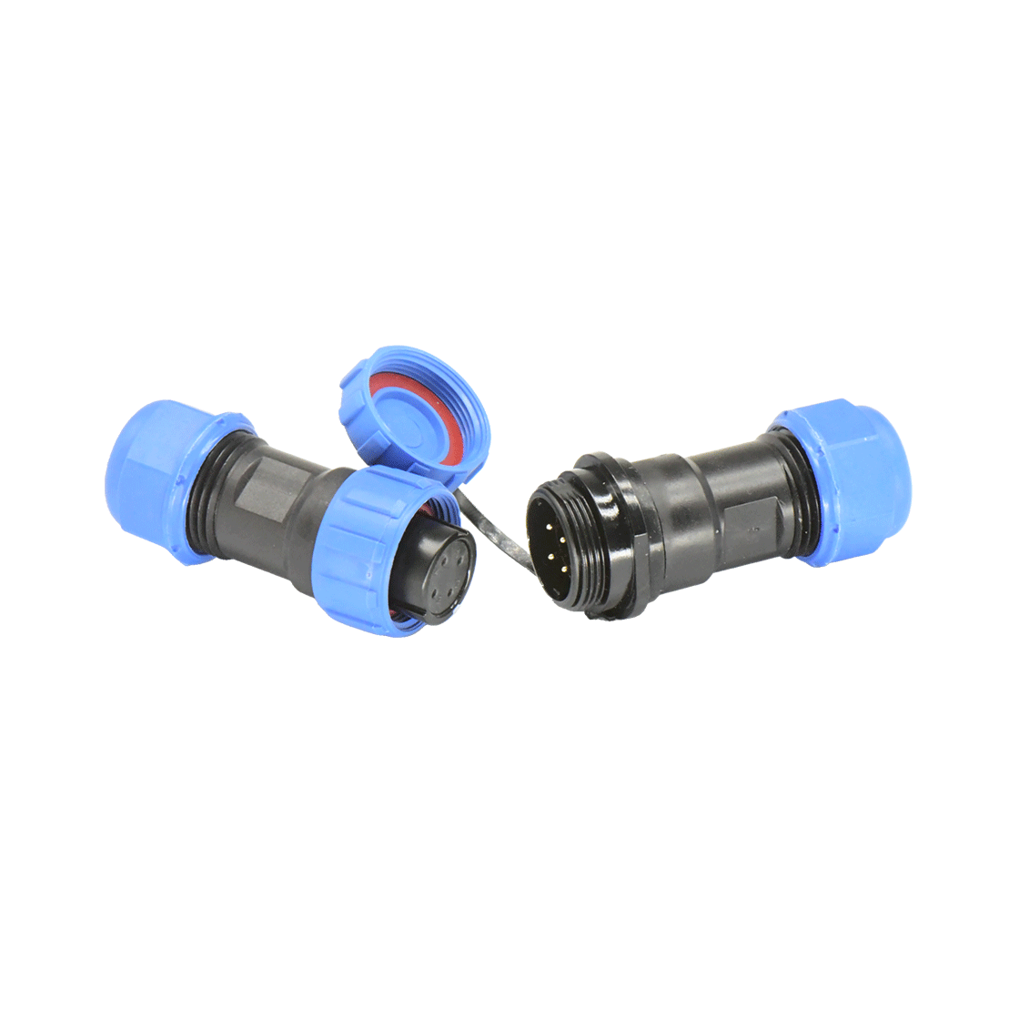 DP17系列 航空插头 4芯电缆对接公插座 电缆直径7-10mm