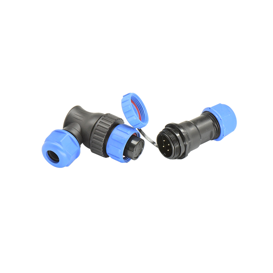 DP17系列 航空插头 4芯电缆对接公插座 电缆直径7-10mm