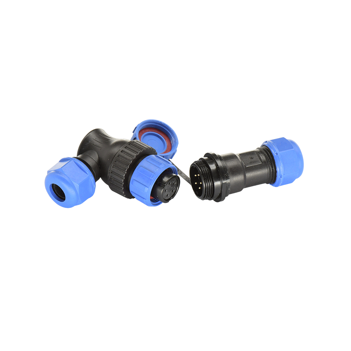 DP17系列 航空插头 5芯电缆对接公插座 电缆直径7-10mm