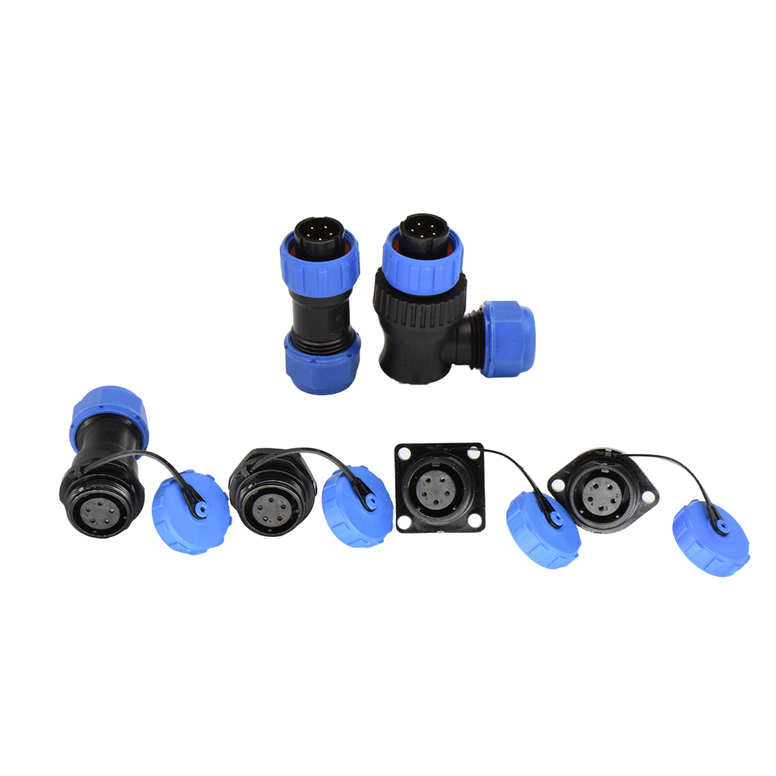 DP17系列 航空插头 5芯电缆公插头 电缆直径7-10mm