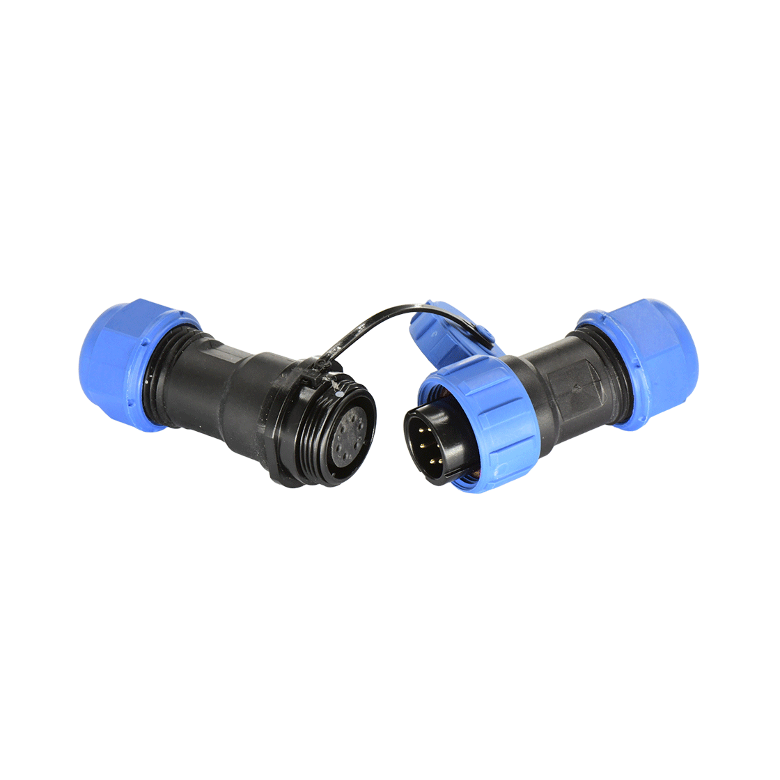 DP17系列 航空插头 6芯电缆对接母插座 电缆直径7-10mm