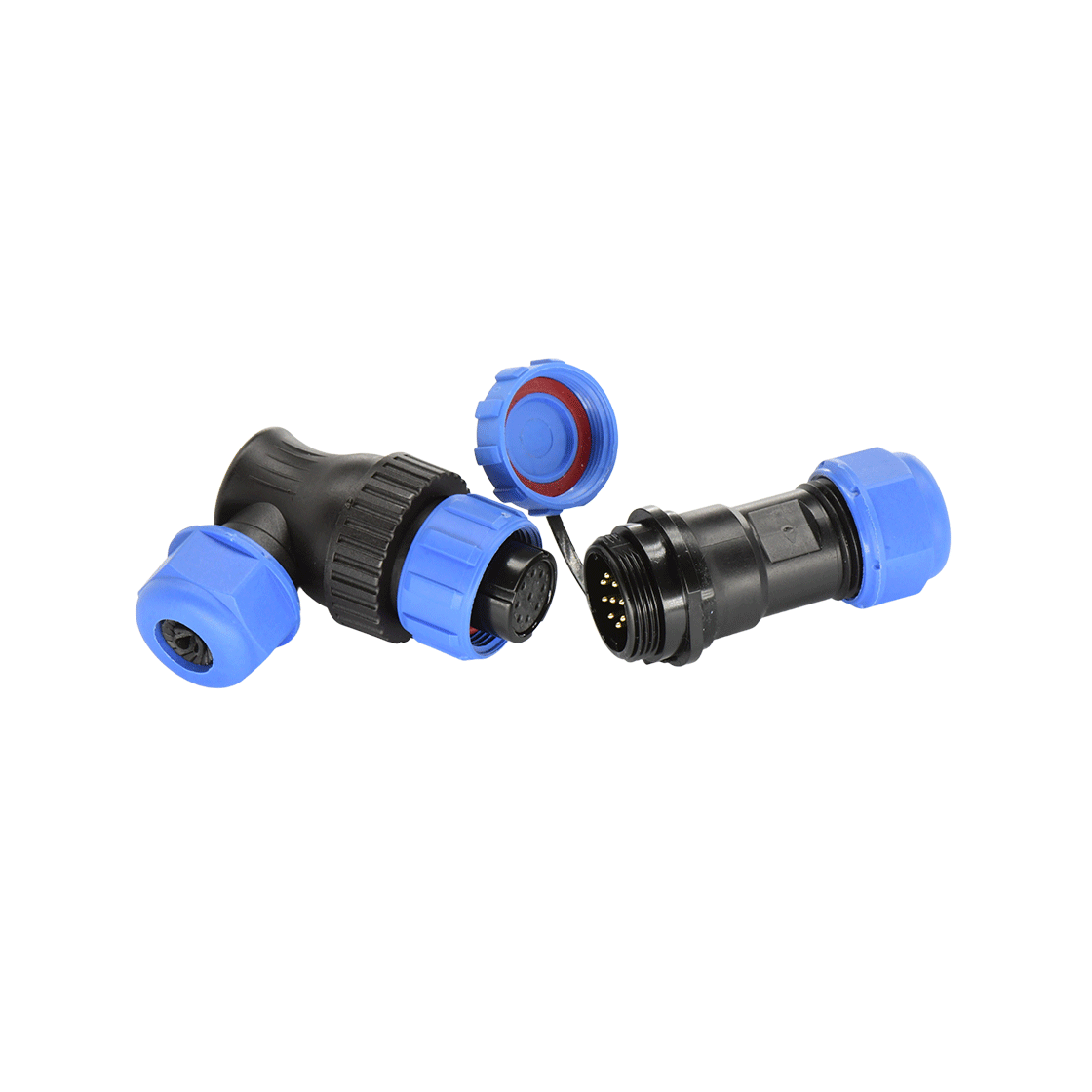 DP17系列 航空插头 9芯电缆对接公插座 电缆直径7-10mm