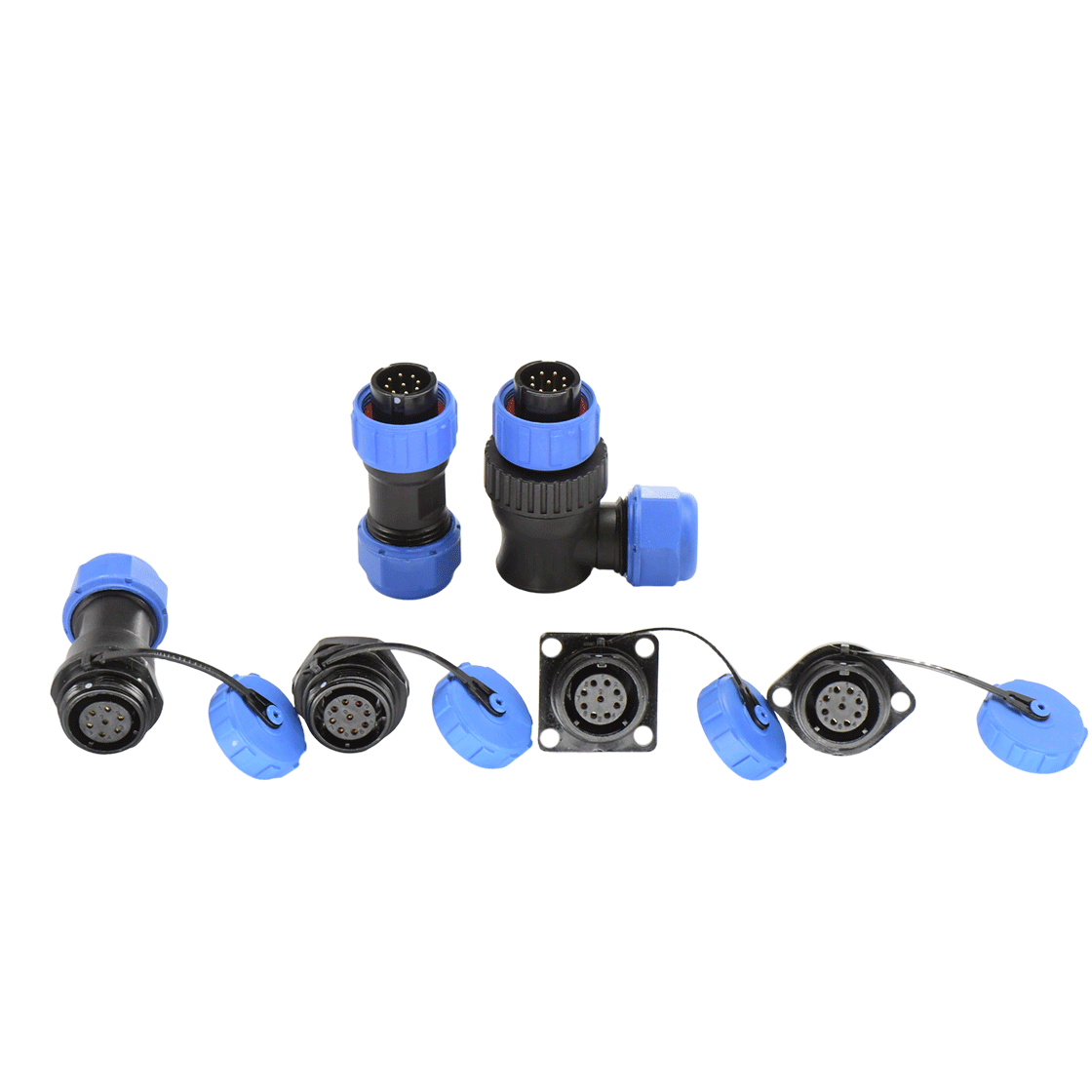 DP17系列 航空插头 9芯电缆公插头 电缆直径7-10mm