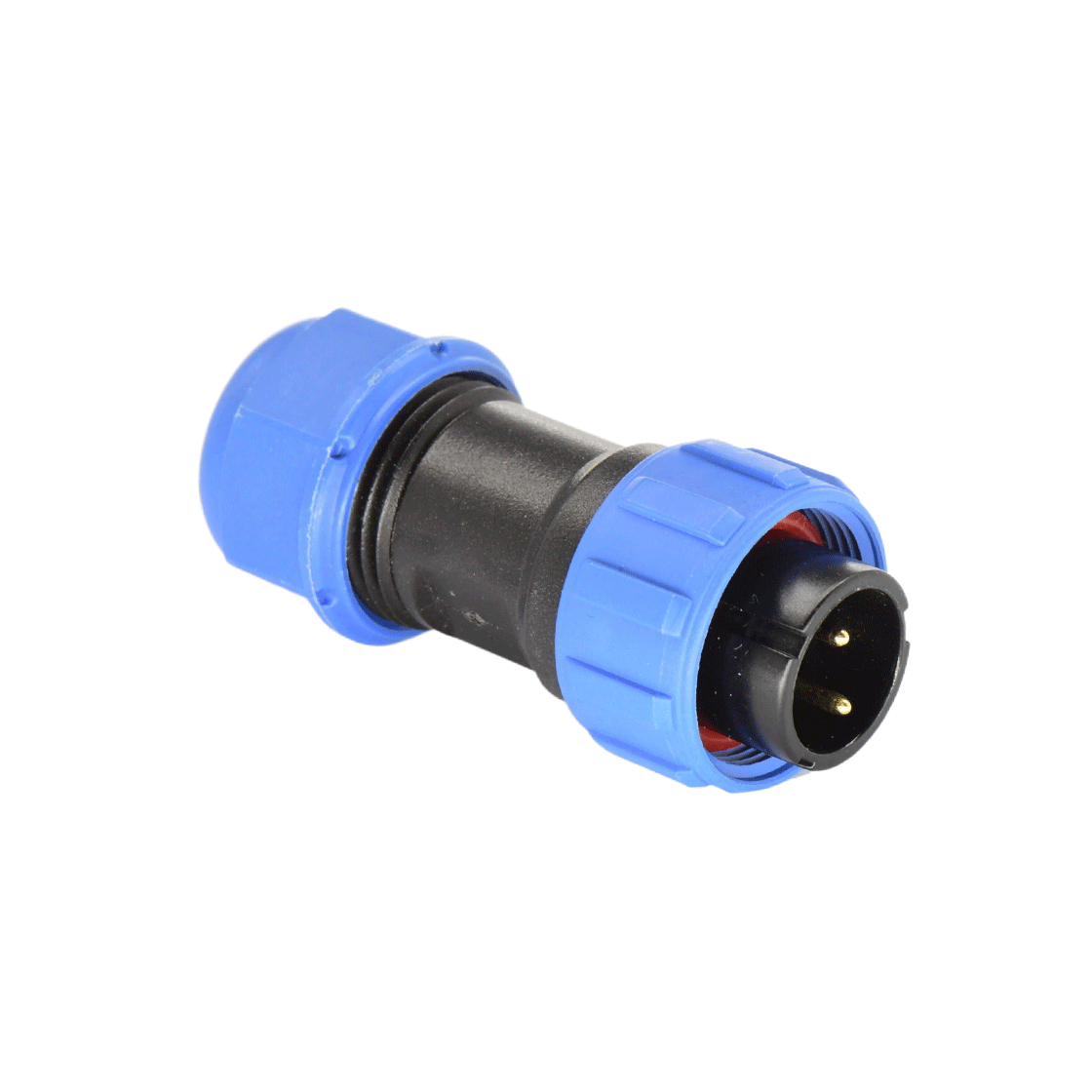 DP17系列 航空插头 2芯电缆公插头 电缆直径7-10mm