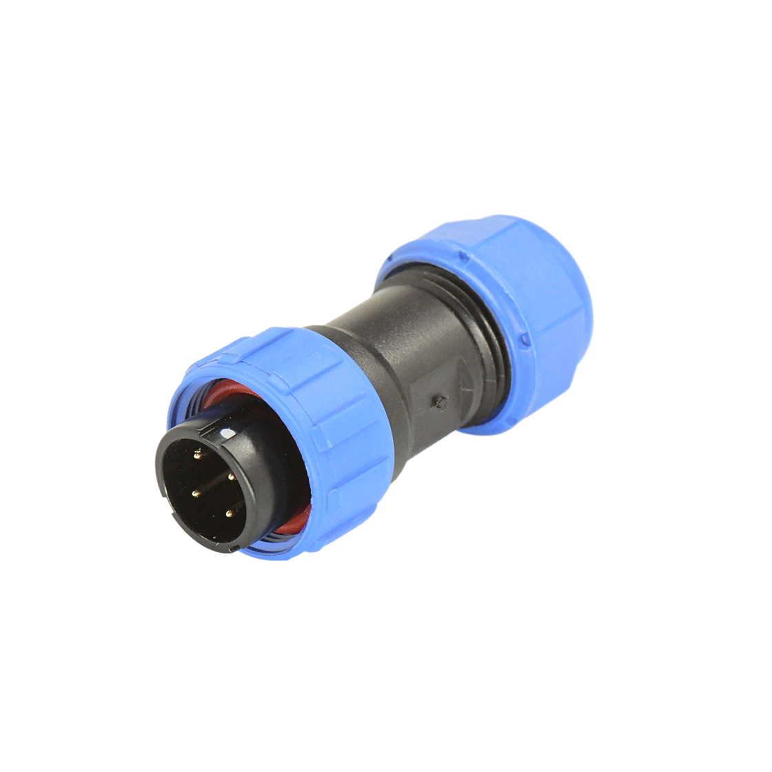 DP17系列 航空插头 4芯电缆公插头 电缆直径7-10mm