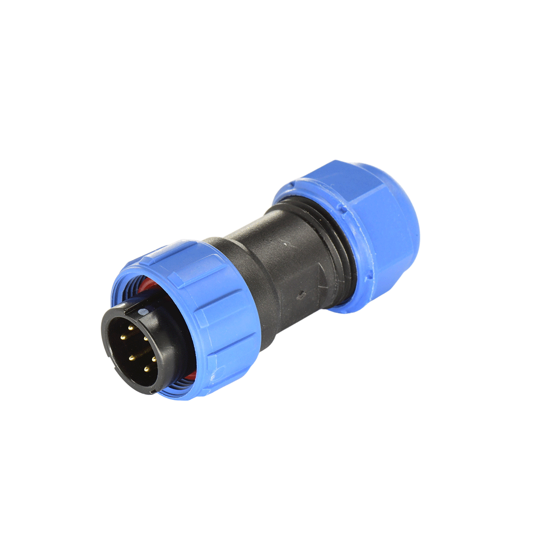 DP17系列 航空插头 6芯电缆公插头 电缆直径7-10mm