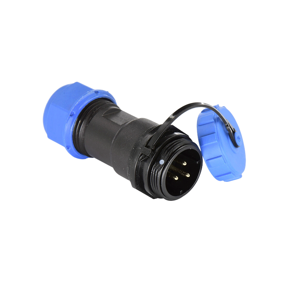 DP17系列 航空插头 3芯电缆对接公插座 电缆直径7-10mm