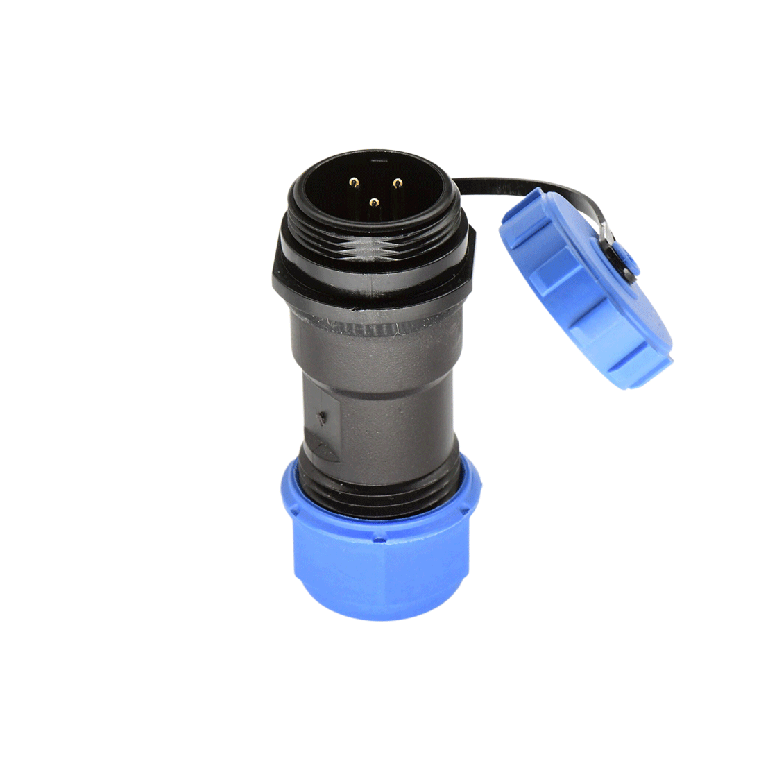 DP17系列 航空插头 3芯电缆对接公插座 电缆直径7-10mm