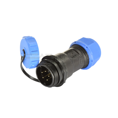 DP17系列 航空插头 5芯电缆对接公插座 电缆直径7-10mm