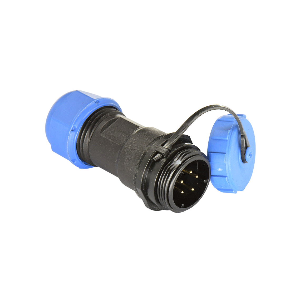 DP17系列 航空插头 5芯电缆对接公插座 电缆直径7-10mm