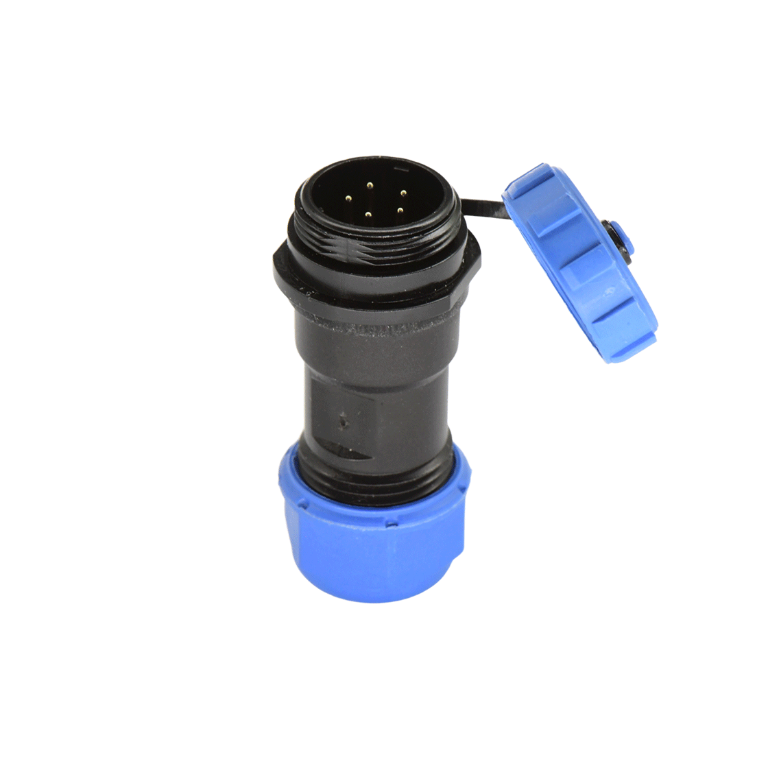 DP17系列 航空插头 5芯电缆对接公插座 电缆直径7-10mm