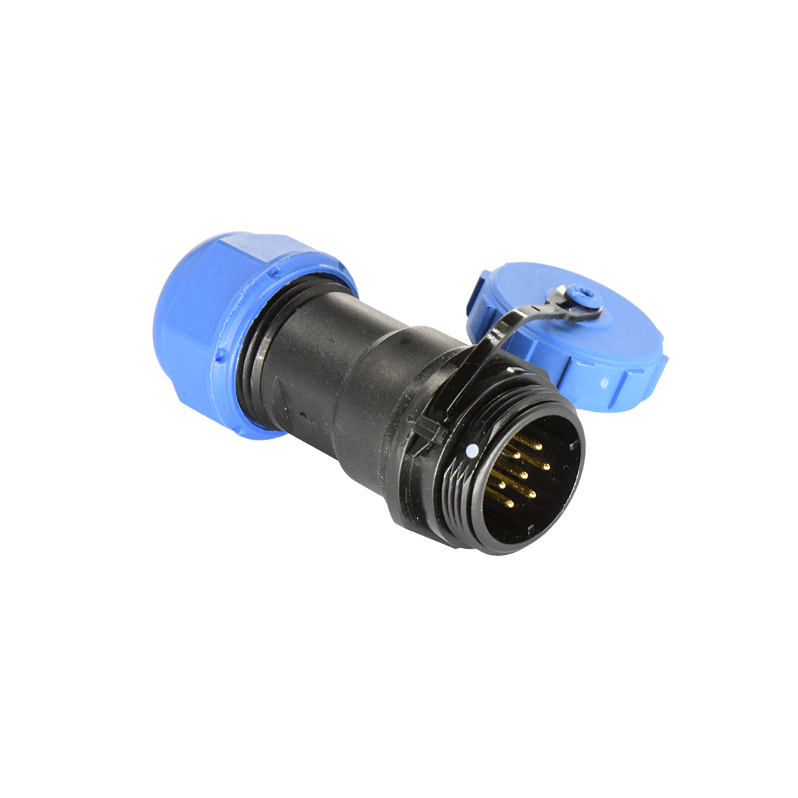 DP17系列 航空插头 7芯电缆对接公插座 电缆直径7-10mm