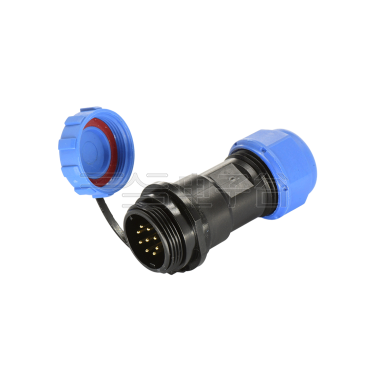 DP17系列 航空插头 9芯电缆对接公插座 电缆直径7-10mm