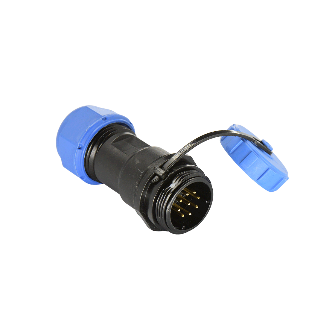 DP17系列 航空插头 9芯电缆对接公插座 电缆直径7-10mm