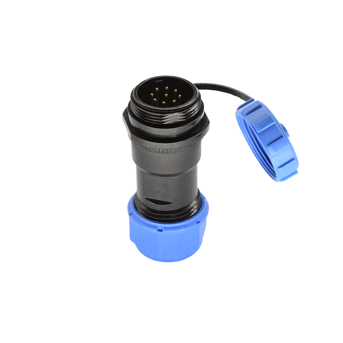 DP17系列 航空插头 9芯电缆对接公插座 电缆直径7-10mm