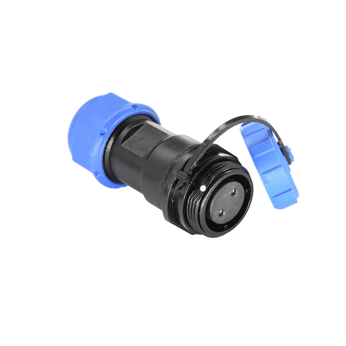 DP17系列 航空插头 2芯电缆对接母插座 电缆直径7-10mm