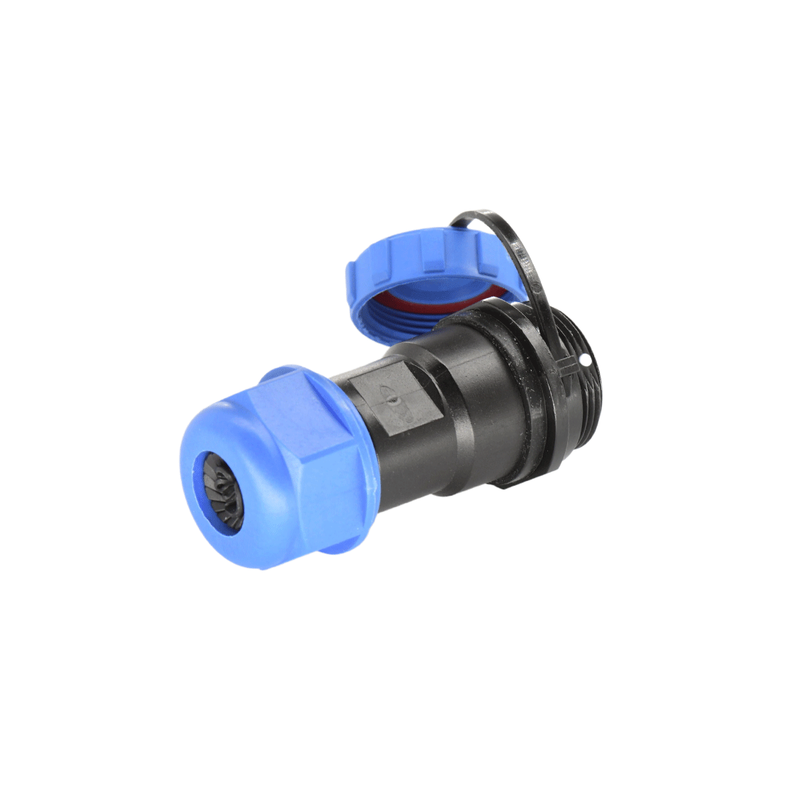 DP17系列 航空插头 2芯电缆对接母插座 电缆直径7-10mm