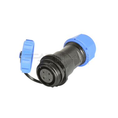 DP17系列 航空插头 4芯电缆对接母插座 电缆直径7-10mm