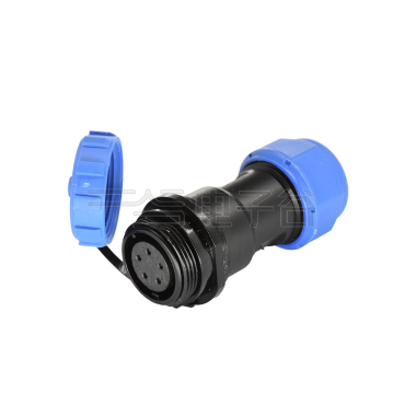 DP17系列 航空插头 5芯电缆对接母插座 电缆直径7-10mm