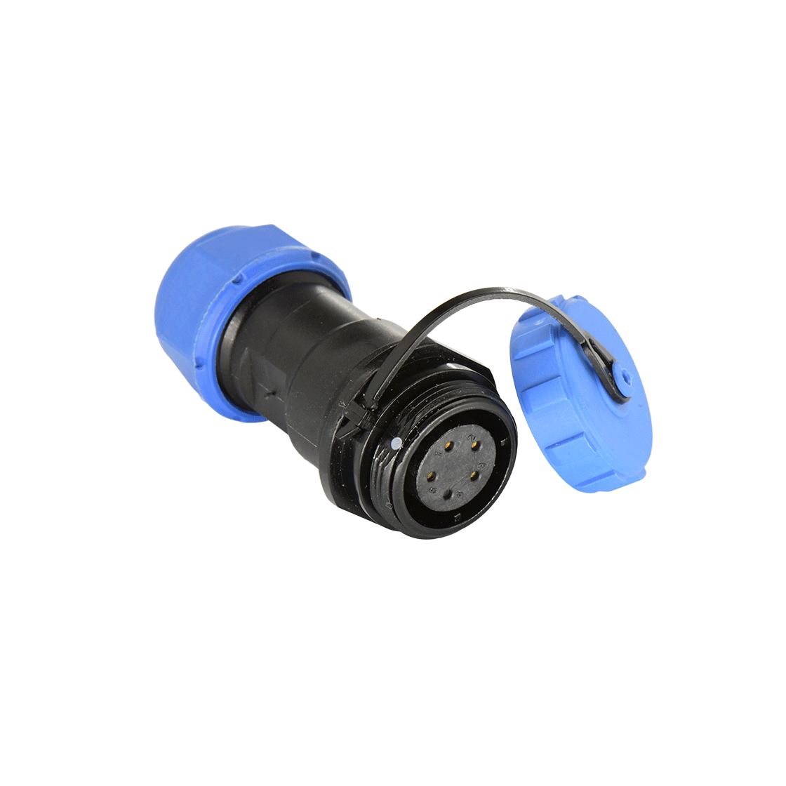 DP17系列 航空插头 5芯电缆对接母插座 电缆直径7-10mm