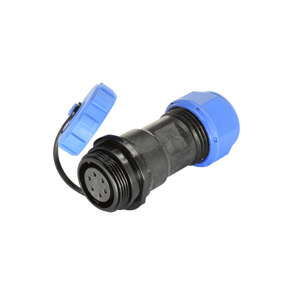 DP17系列 航空插头 6芯电缆对接母插座 电缆直径7-10mm