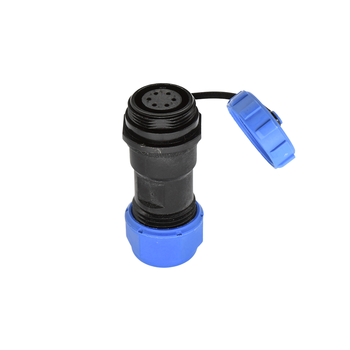 DP17系列 航空插头 6芯电缆对接母插座 电缆直径7-10mm