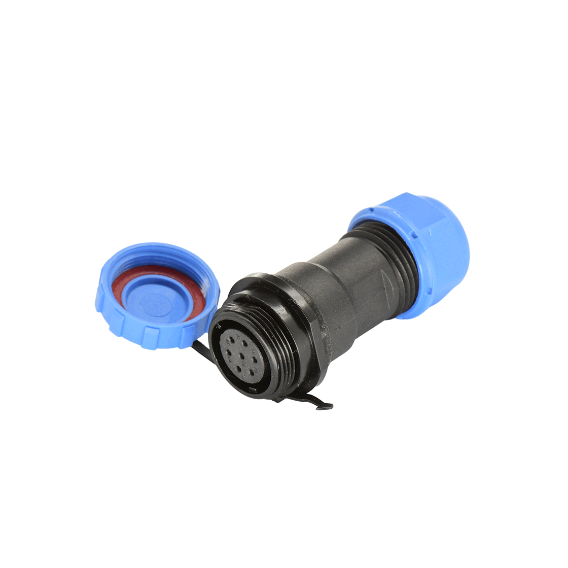 DP17系列 航空插头 7芯电缆对接母插座 电缆直径7-10mm