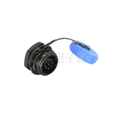 DP17系列 航空插头 9芯后螺母公插座