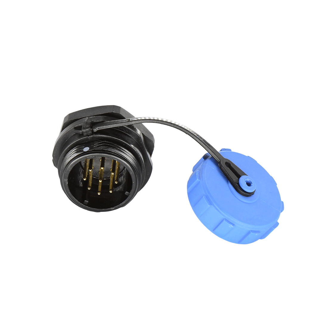 DP17系列 航空插头 9芯后螺母公插座