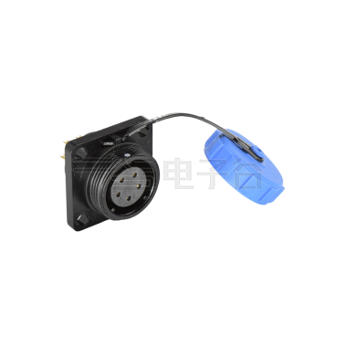 DP17系列 5芯方形法兰母插座