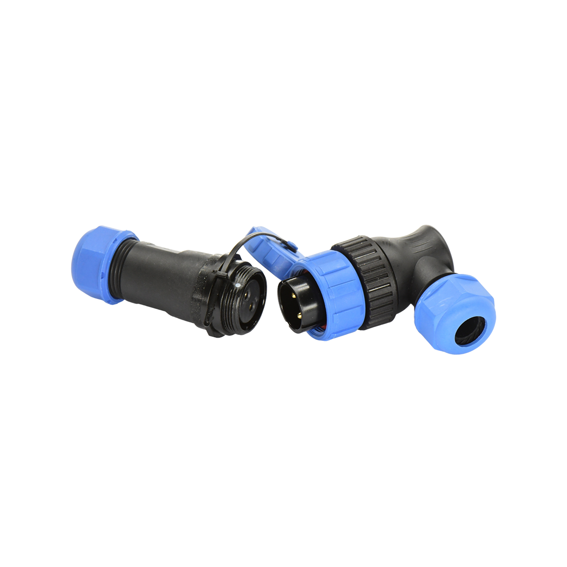 DP21系列 航空插头 2芯电缆对接母插座 电缆直径7-12mm