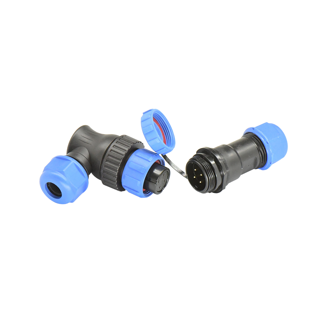 DP21系列 航空插头 4芯电缆对接公插座 电缆直径7-12mm