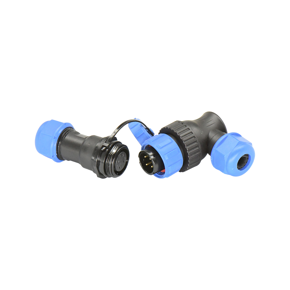 DP21系列 航空插头 4芯电缆对接母插座 电缆直径7-12mm