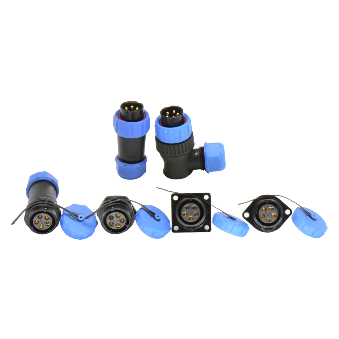 DP21系列 航空插头 5芯电缆公插头 电缆直径7-12mm