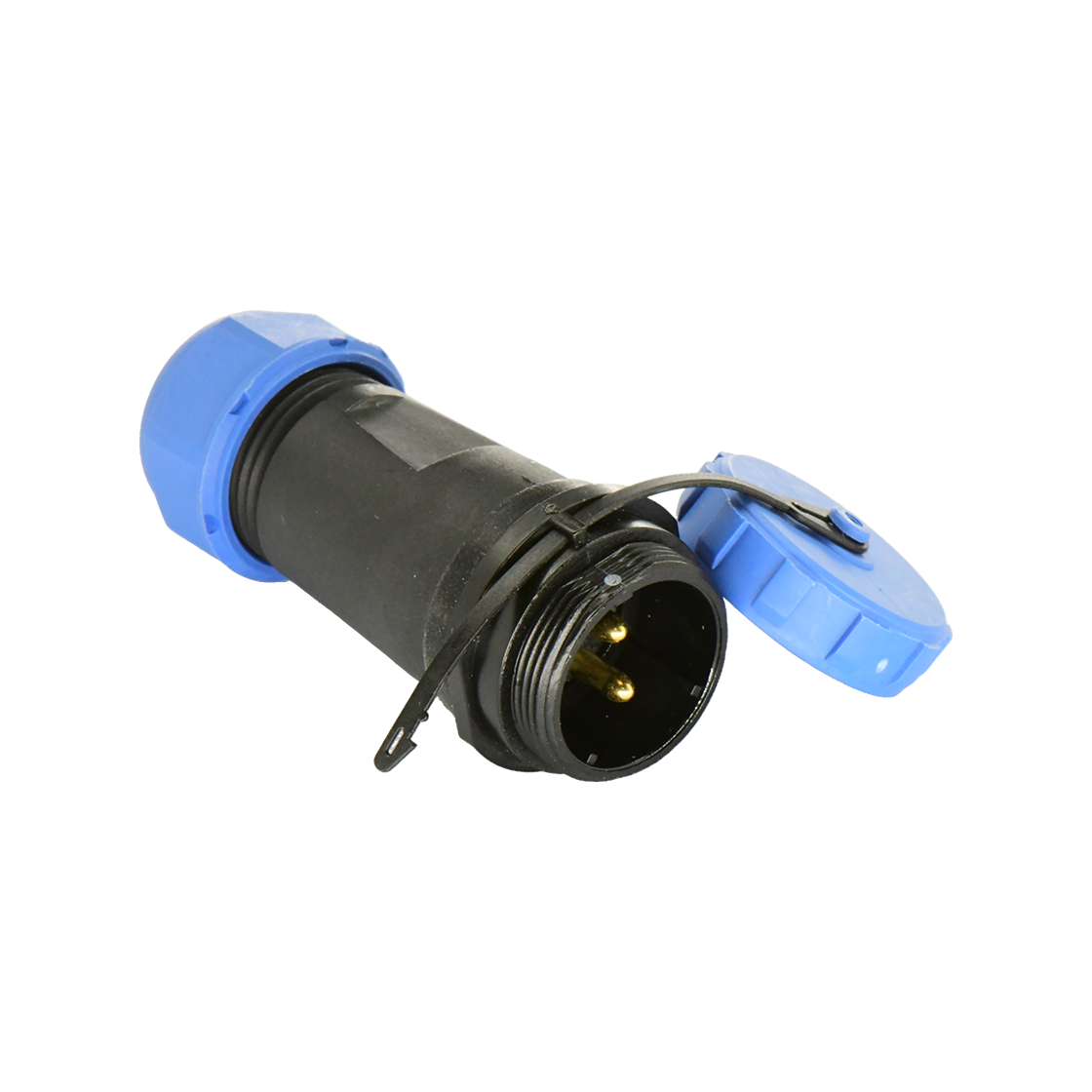 DP21系列 航空插头 2芯电缆对接公插座 电缆直径7-12mm