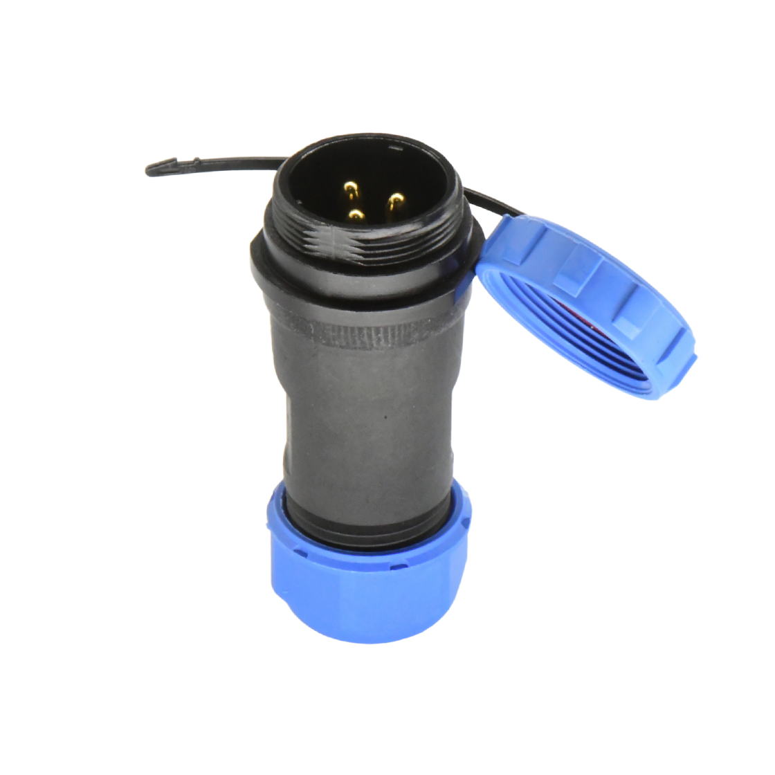 DP21系列 航空插头 3芯电缆对接公插座 电缆直径7-12mm