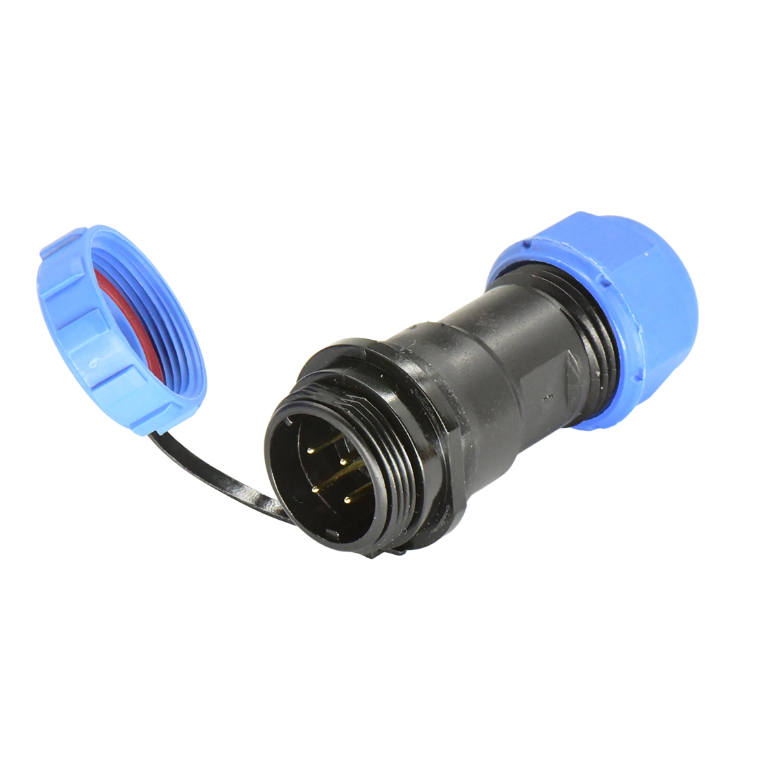 DP21系列 航空插头 4芯电缆对接公插座 电缆直径7-12mm