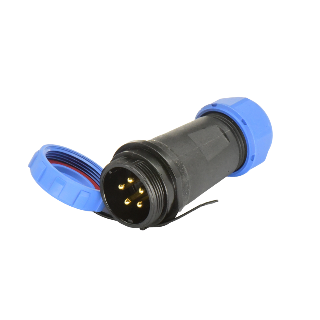 DP21系列 航空插头 5芯电缆对接公插座 电缆直径7-12mm