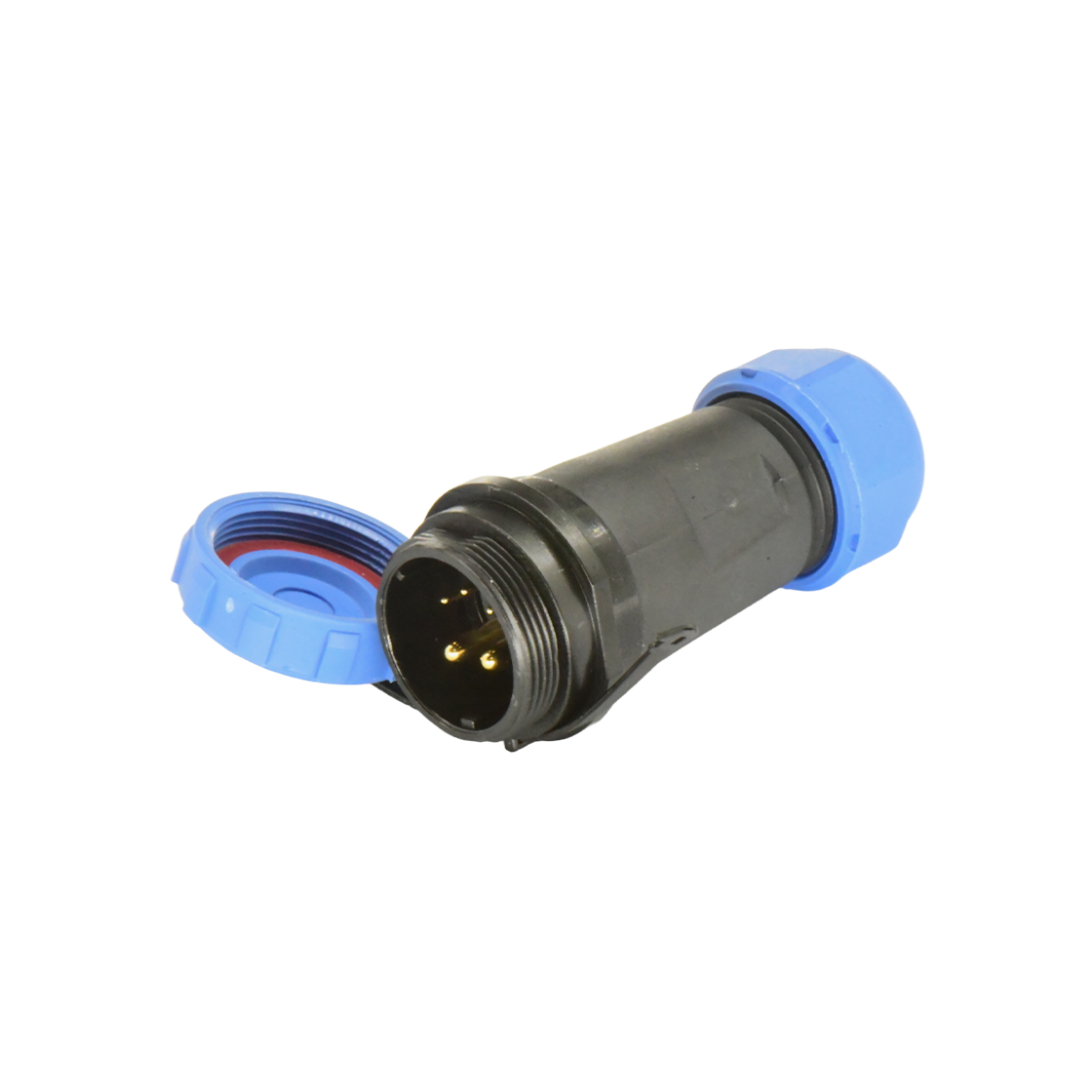 DP21系列 航空插头 5B芯电缆对接公插座 电缆直径7-12mm